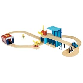 Born To Play - Bob The Builder Snap Trax Garage Set