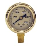 Pressure Washer Pressure Gauge 1-1/2-Inface #99019300