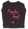 K9 Psycho Dog T-shirt In Tin, Black, Medium