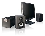 Axiom Audiobyte Computer Speakers - Charcoal