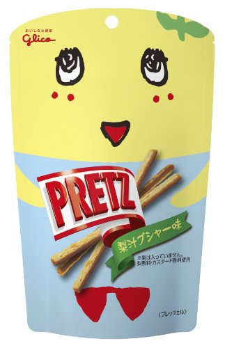 江崎グリコ プリッツ 梨汁ブシャー味 ふなっしー期間限定パッケージ 40g×10個