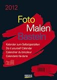 Produkt-Bild: Foto, Malen, Basteln schwarz 2012 Format A4: Kalender zum Selbstgestalten