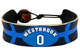 NBA Oklahoma City Thunder Russell Westbrook Team Color Jersey Bracelet
