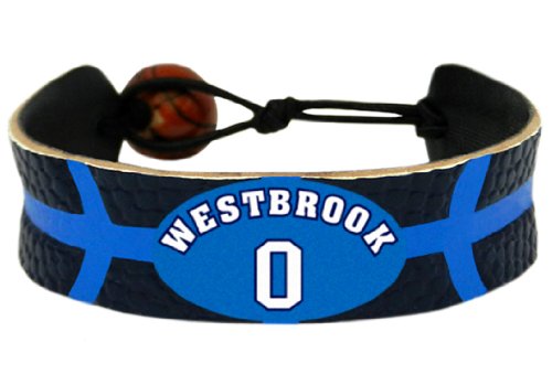 NBA Oklahoma City Thunder Russell Westbrook Team Color Jersey Bracelet