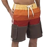 Mossimo Sunset Volley Shorts - Brown