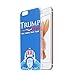 IMDEN Donald Trump 2016 Thin Soft TPU / Hard Back PC Crystal Clear Slim Edge Cover Case for iPhone 6/iphone 6s(Blue/White)
