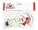 Game Room Guys Gottlieb Spirit of 76 Pinball White Rubber Ring Kit