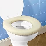 Set of 2 Fleece Toilet Seat Covers