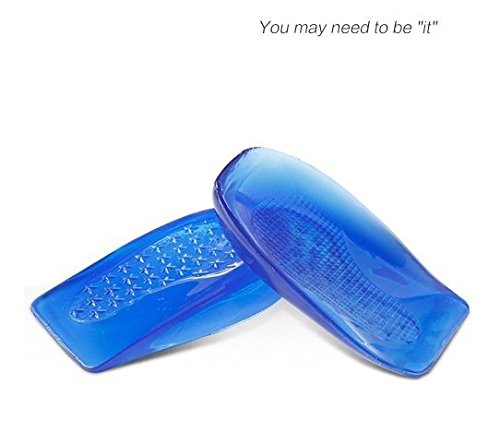 LOTGO Unisex Massaging Insoles for Pain Heel,Achilles Tendonitis and Heel Spurs