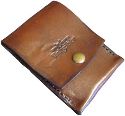 AUTHENTIC VINTAGE VALOR HANDMADE BROWN LEATHER WALLET, CARD HOLDER, CASH HOLDER
