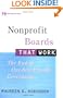 Nonprofit Boards That Work: The End of One-Size-Fits-All Governance