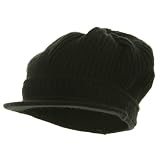 Skateboarder Beanie Visor / Black W27S19D