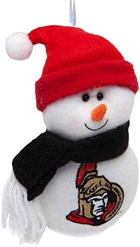 Ottawa Senators - Plush Snowman Ornament