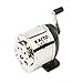 X-ACTO&reg; Boston Model KS Table-Mount/Wall-Mount Manual Pencil Sharpener, Black/Chrome