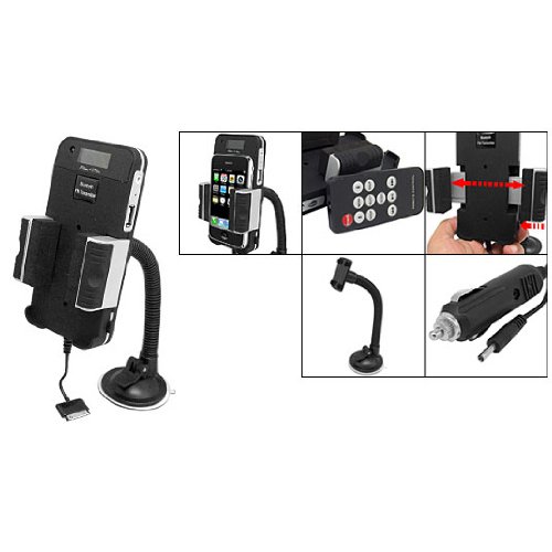 TeckNet TeckNet BLUETOOTH FM Transmitter Car Kit For Apple iPhone, iPhone 3G and iPod Players - With Remote