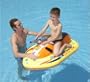 47" x 29" Inflatable Kids Floating Pool Motorbike with Built in Water Gun - An Amazon.com Exclusive
