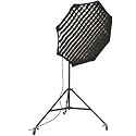 Photoflex 3' OctoDome 3 Kit with ProFoto OctoConnector, Grid, Lightstand with Casters & Lighting Instruction CD