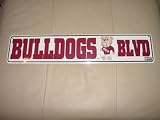 MISSISSIPPI STATE BULLDOGS STREET SIGN - BULLDOG BLVD