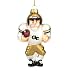 Georgia Tech Yellowjackets NCAA Glass Player Ornament (4 Caucasian)"
