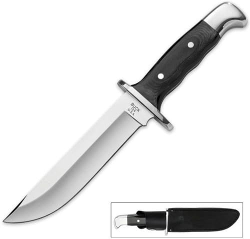 Buck Frontiersman Bowie Knife & Sheath