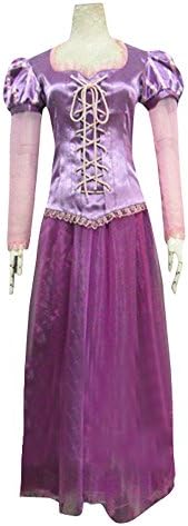 Ace Halloween Deluxe 1:1 Adult Women's Classic Tangled Rapunzel Purple Princess Party Dress Club Costumes Cosplay Custom-made (Custom-made)