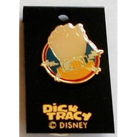 Disney's Dick Tracy Watch Pin Old Collectors Pin # 1232
