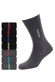7 Pairs of Cotton Rich Freshfeet™ Assorted Socks