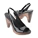 Kenneth Cole New York Women's Stripe-Less Peep Toe Slingback
