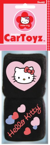 Hello Kitty Fuzzy Dice Car Toys