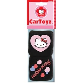 Hello Kitty Fuzzy Dice Car Toys