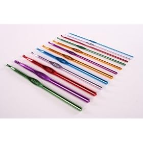 "Pack Of 14 Curtzy Crochet Hooks 2mm-10mm By Curtzy TM"