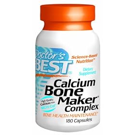 Doctors Best Calcium Bone Maker Complex, 180 Caps