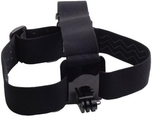 General Mega GoPro Tools Accessories Adjustable Head Strap/Belt Harness Mount + Aluminum Thumbscrew Mount for Gopro HD Hero3+ Hero3 Hero2 1 Cameras AEE SD20/HD50 Motion Camera with Wavy Non(slip Design)