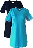 BellaDonnaModen Doppelpack:Sleepshirt Bigshirt