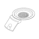 Produkt-Bild: Ersatzteil: 1 fach Padhalter HD 7810 schwarz f&uuml;r Senseo Philips