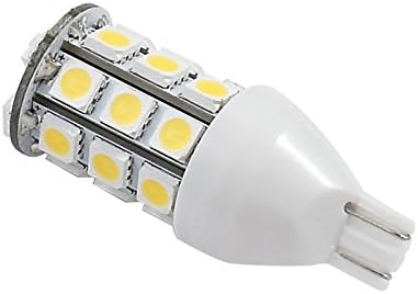 Ming's Mark 25003V Green LongLife 12V LED Light Bulb with 921 Wedge Base - 250 Lumens, Warm White