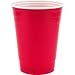 Bakers & Chefs Red Plastic Cups - 18 oz./240 ct.