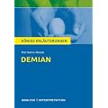 Textanalyse und Interpretation zu Hermann Hesse. Demian: Alle erforderlichen Infos f�r Abitur, Matura, Klausur und Referat plus Pr�fungsaufgaben mit L�sungen