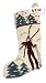 Chandler 4Corners Downhill Mountain Ski Lodge Christmas Stocking 17" - Hooked in New Zealand Wool
