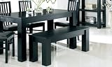 Cuba Black Ash Bench