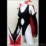 6720【コスプレ】 ドロンジョ様風コスチューム4点セット 【ヤッターマン】【3L】 ヤッターマン