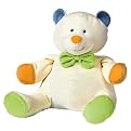 Mary Meyer Organic Big Bear - White/ Green/ Blue/ Orange (12")
