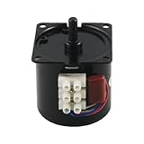 uxcell 同期リダクションギアモーター AC 220V 50/60Hz 自動的監視 1個入り