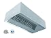 EconAir 12 ft. Wide Exhaust-Only Wall Canopy Hood with Built-in 3" Back Stand Off