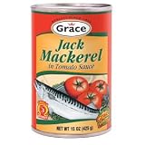 Cheap Deals on Grace Mackerel in Tomato Sauce, 15oz by Grace