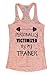 Personally Victimized By Trainer Womens Workout Running Gym Burnout Tank Top