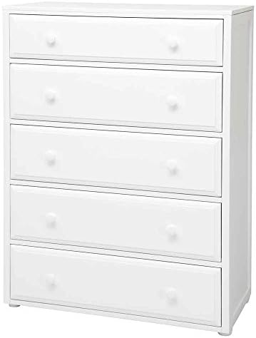 Kids Wooden Dresser w 5 Drawers