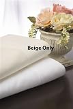 Southern Textiles 300TC Single Ply Beige Cal-King Size Sheet Set