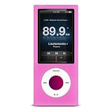 Premium Pink Silicon RUBBER Skin for the Apple iPod Nano 5 5th Generation by Luxmo