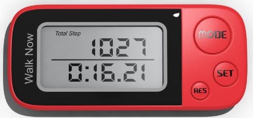 Pedometer for Walking Measures Step Count Calories Used Distance and Exercise Time with Advanced 3d Technology Plus 30 Day Memory Function . 60% Off Special Offer Pedometers for Walking Steps and Miles with Calorie Counter and Target Measuring Feature